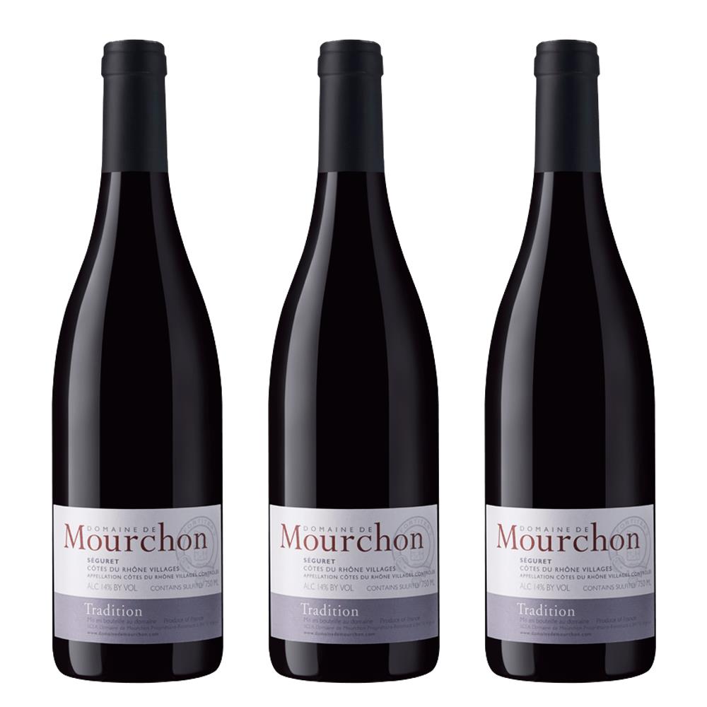 Domaine Mourchon Cotes du Rhone Tradition Treble Wine Set